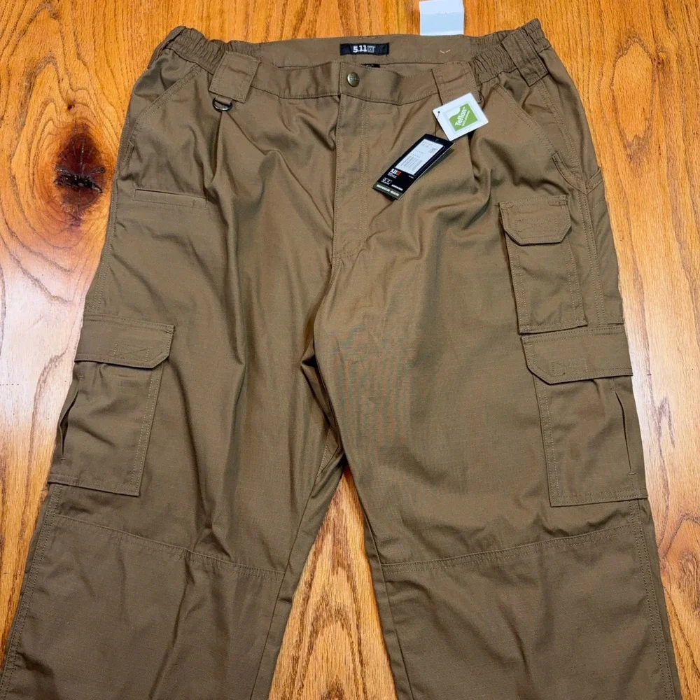 5.11 Tactical Taclite Pro Pant Mens 40x36 Battle Brown Cargo Ripstop 74273